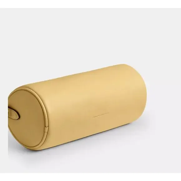 NWT Coach Barrel Bag natural grain leather tan brass vanilla brand new purse - Picture 9 of 15